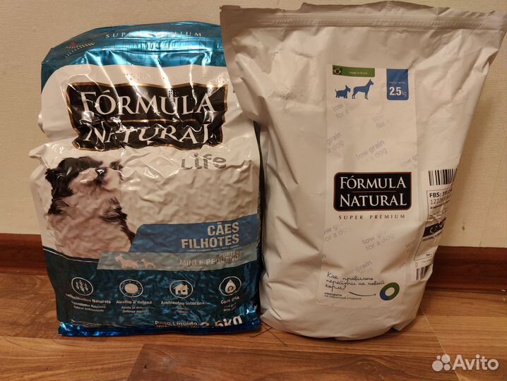 Корм для щенков Formula natural