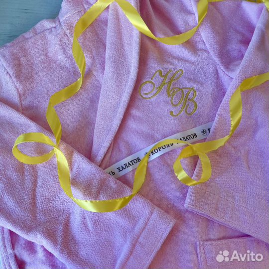 Халат с вышивкой на спине