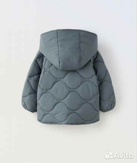 Куртка zara с капюшоном 98, 104, 110 в наличии