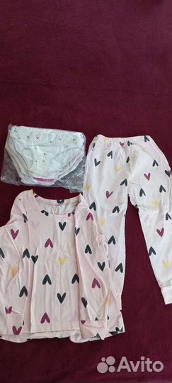 Вещи пакетом на девочку 86, 98