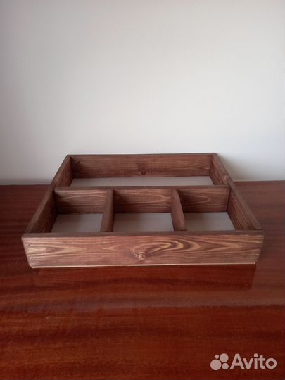 Деревянные ящики для подарков и флористики