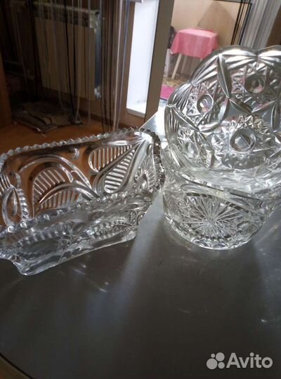 Хрустальная посуда СССР