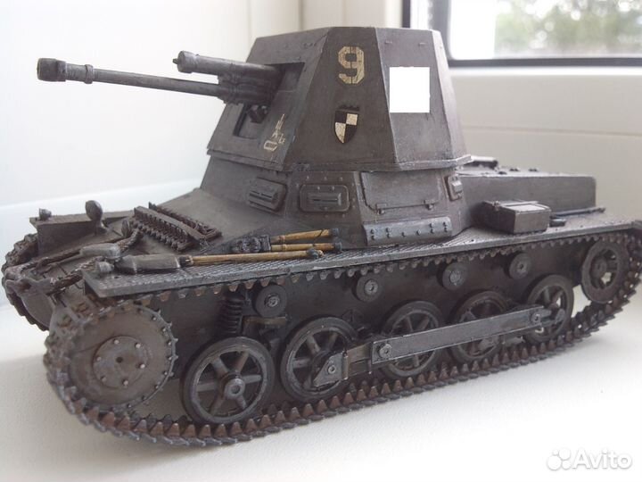 Модель танка Панцерягер 1 масштаб 1-35