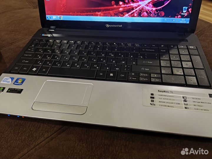 Ноутбук packard bell