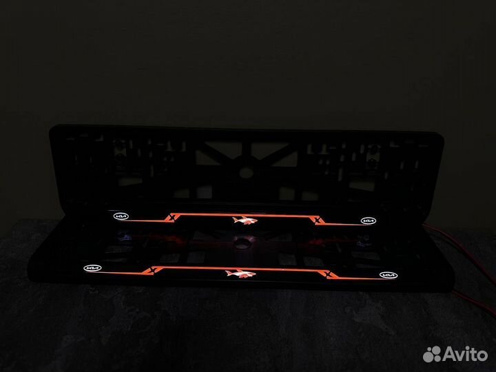 Номерная рамка с вашим логотипом