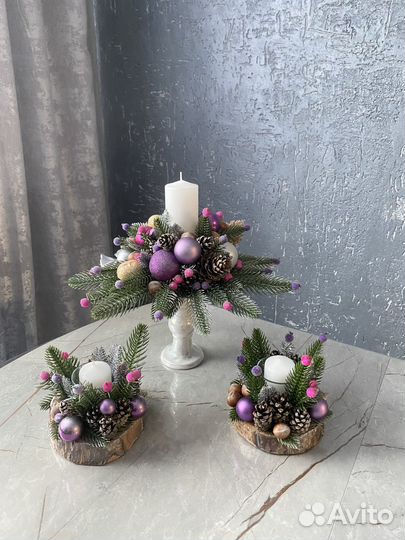 Новогодние украшения ручной работы