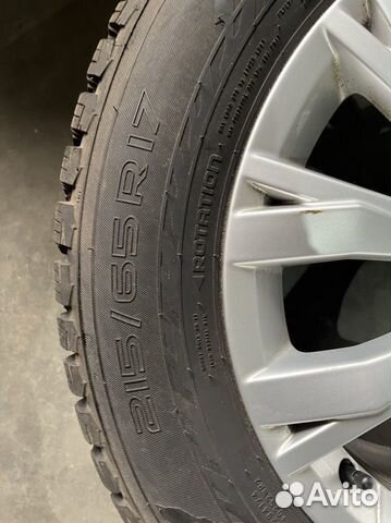 Зимние колёса VW Tiguan 215/65/17