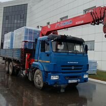 Аренда и услуги манипулятора, стрела 7.1 т, 23 м, борт 15 т, 6.7 м, Покров