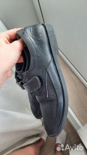 Полуботинки для мальчика натуральная кожа 35