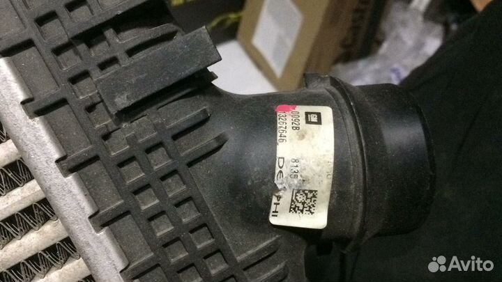 Интеркулер Opel Astra J 2010-2017 13267646