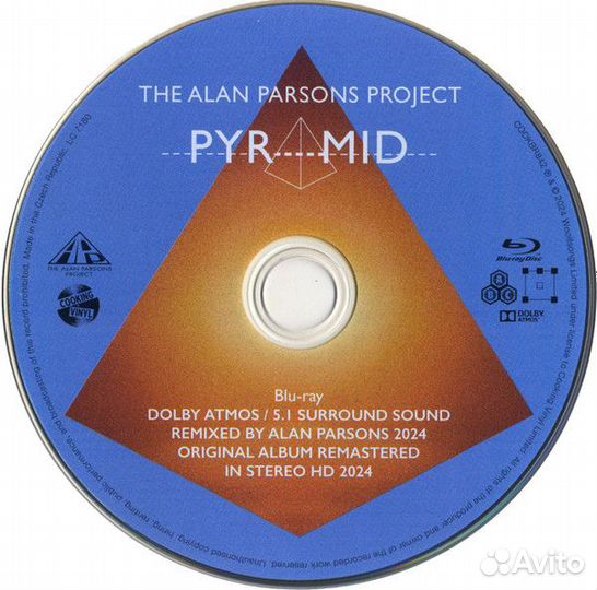 The Alan Parsons Project – Pyramid (BD)