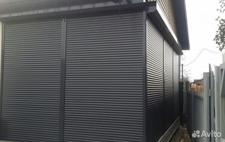 Рольставни защитные на окна Ш*В,мм) 1100*1520