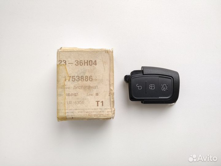 Пульт ключа зажигания на Ford Focus2