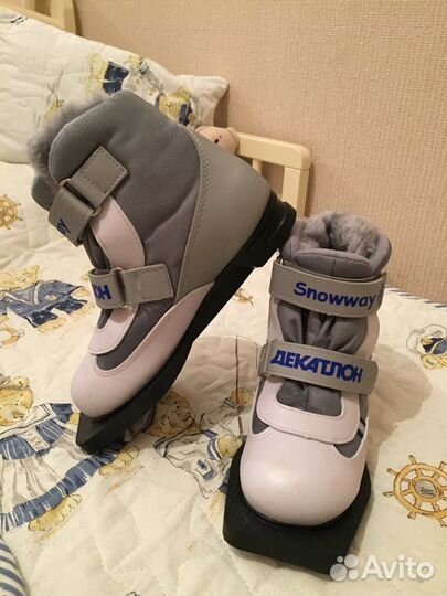 Лыжные ботинки детские