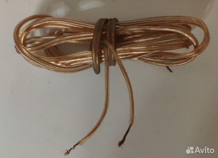 Акустический кабель длина 1,97м, толщина 1,5мм3