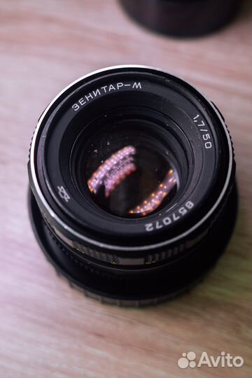 Объектив Зенитар-М 50 mm f/ 1,7 резьба М42