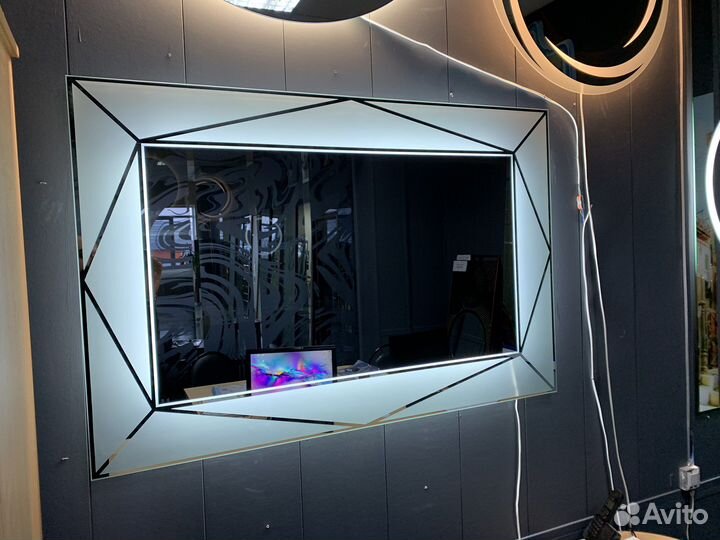 Зеркало с подсветкой На заказ