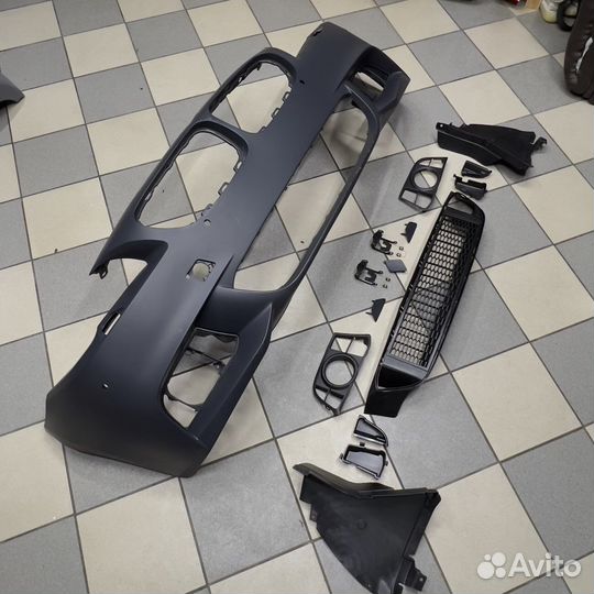 М пакет передний Bmw f10 с локерами