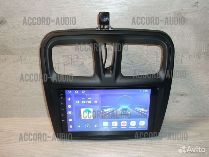 Магнитола 2DIN Renault Sandero Android с камерой