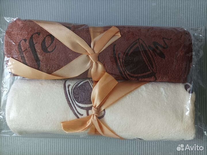 Полотенца подарочные микрофибра