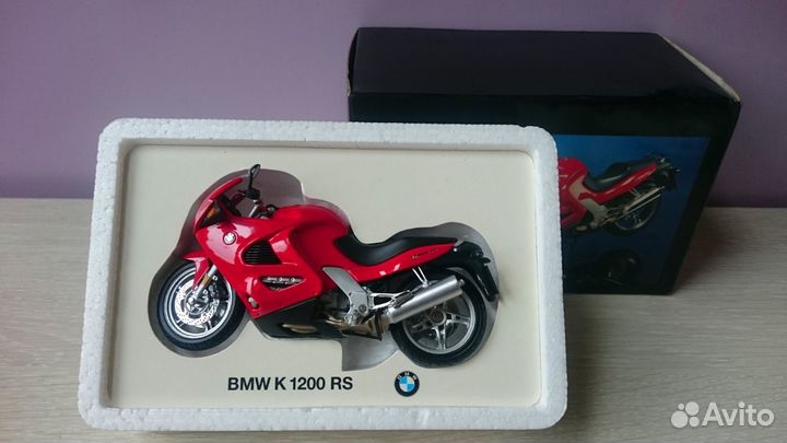 Редкая модель мотоцикла BMW. Масштаб 1 18