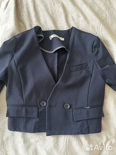 Пиджак для девочки 128