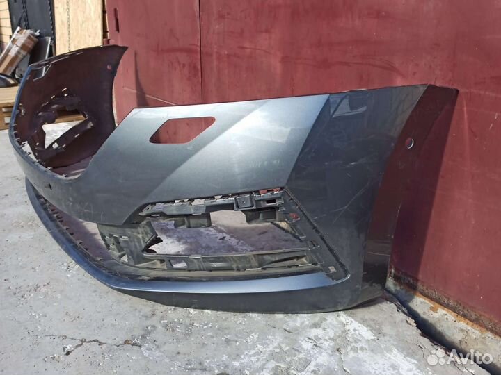 Бампер передний Octavia A8, с 2019г, оригинал, б/у