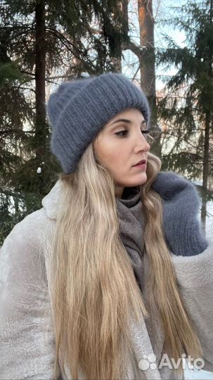 Шапка+ варежки