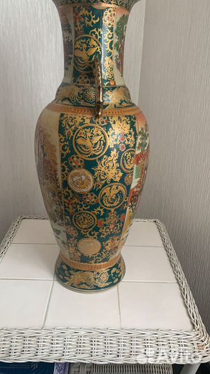 Ваза напольная японская