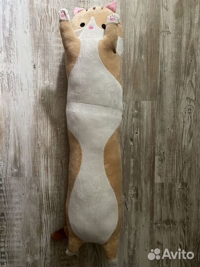 Игрушка-подушка кот 1 метр