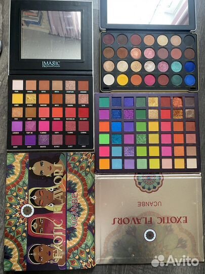 Яркая палетка revolution, imagic, ucanbe