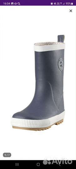 Детские резиновые сапоги 25 размер