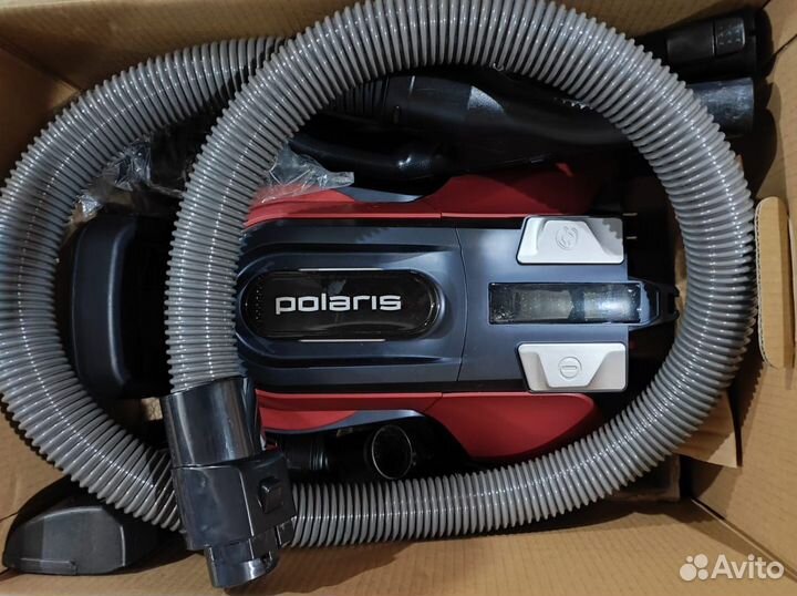 Пылесос Polaris PVC 2004RI синий/красный