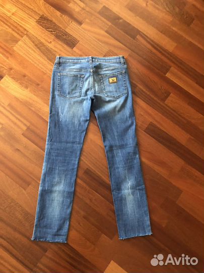 Dolce gabbana джинсы голубые