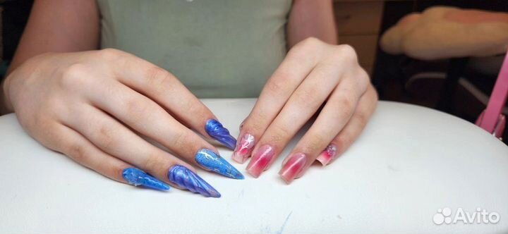 Маникюр, наращивание, укрепление и покрытие ногтей