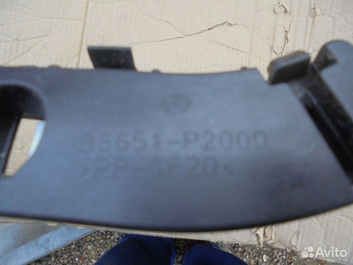 Кронштейн заднего бампера левый KIA Sorento 4 2020