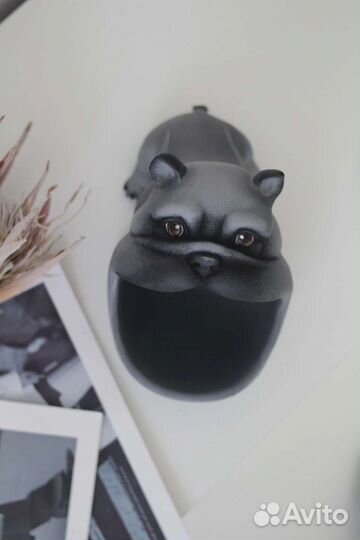 Статуэтка органайзер конфетница Бульдог