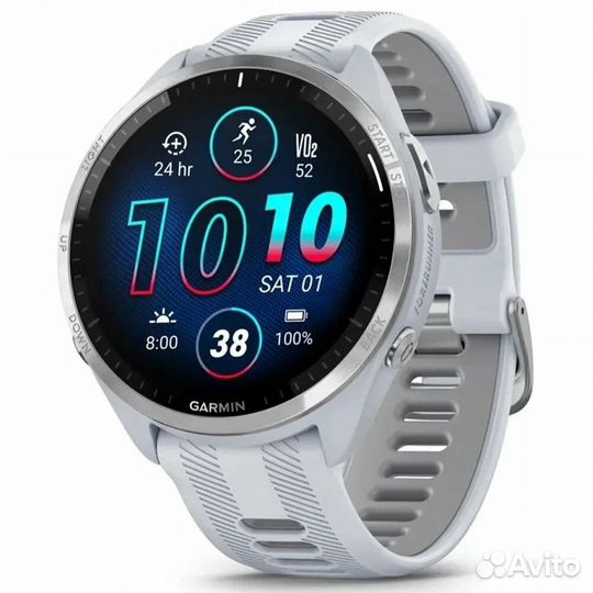 Garmin Forerunner 965, белый (010-02809-11)