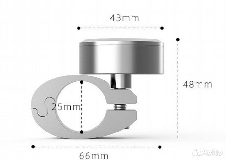 Часы на руль