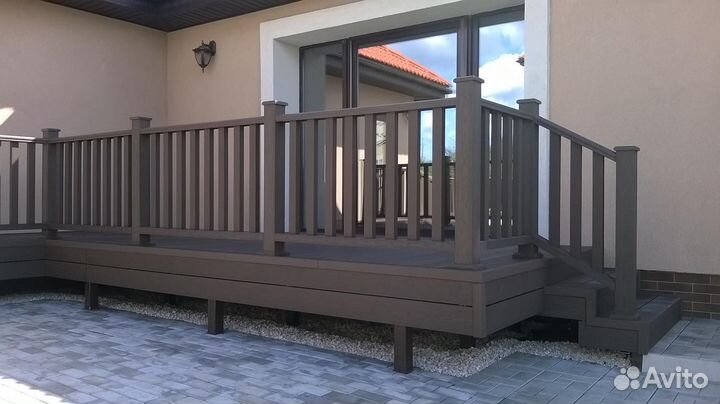 Террасная доска/Ограждения из дпк