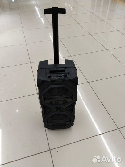 Колонка bluetooth большая с караоке ZQS-8212