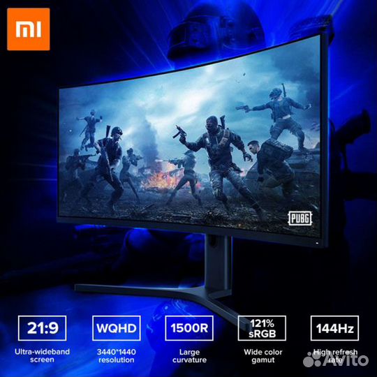 Монитор Xiaomi Mi Curved Gaming Monitor 34