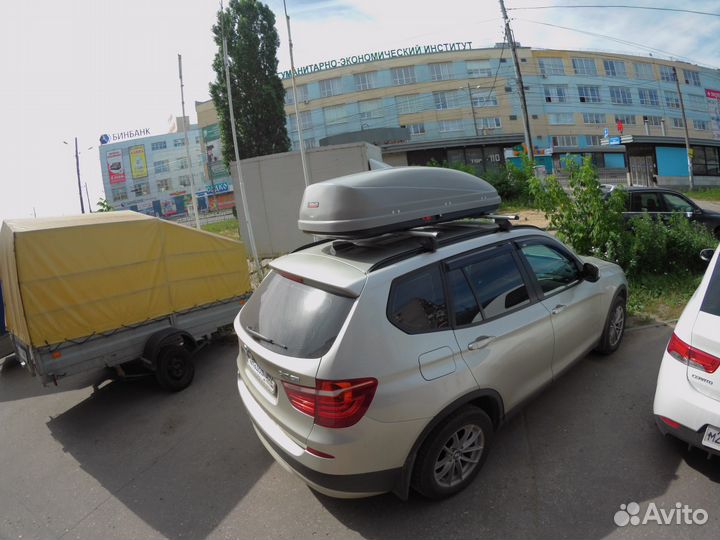 Багажник бокс на крышу BMW X3 F25 (2010-2017)