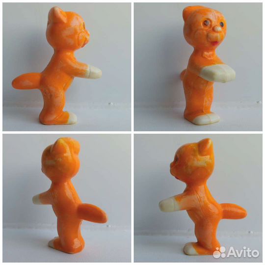 Игрушки СССР колкий пластик и др