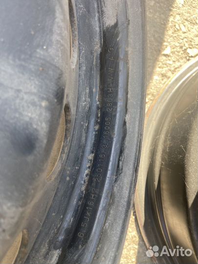 Штампованные диски r16 5x112