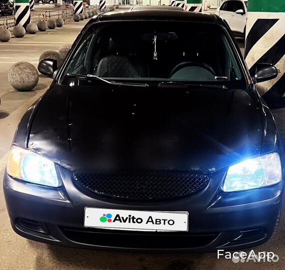 Hyundai Accent 1.6 AT, 2001, 280 000 км