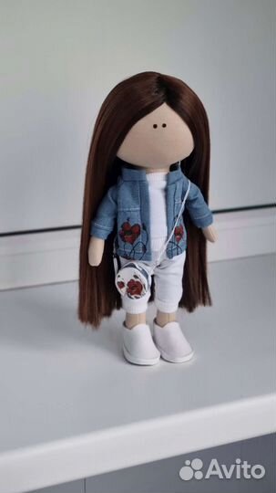 Текстильная кукла ручной работы