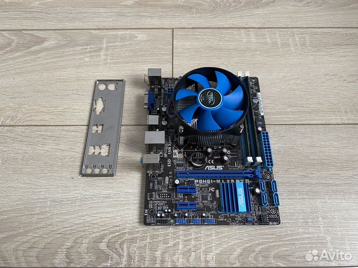 Материнская плата Asus 1155\i3\DDR3-8gb