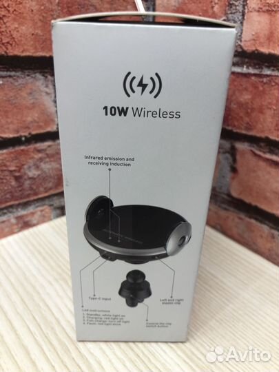 Держатель в автомобиль с бзу ldnio MA02 10Вт