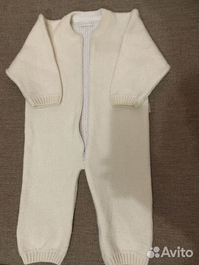 Комбинезон поддева теплый шерсть Little Me